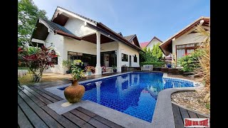 Charming Four Bedroom House with Private Swimming Pool for Sale in Chalong
