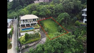 640 sqm of Mountain View Land in Nai Harn for Sale