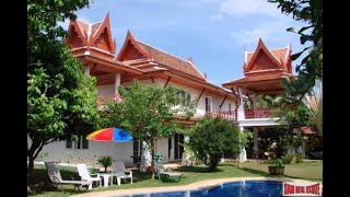 Large Seven Bedroom House with Separate Bungalow and Sala for Sale in Rawai