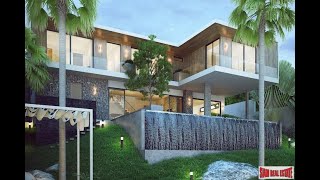 Sea View Elegant Three to Four Bedroom Villas for Sale in New Kamala Development