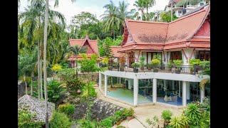 Villa Baan Sabai | Ultra-Luxury Sea View Five Bedroom Thai Pool Villa in Patong