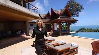 Luxurious Ultra-Private Sea View Villa in the Hills of Surin $5.5m USD