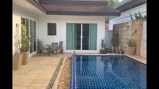 Fully Furnished Three Bedroom Pool Villa for Rent in a Popular Rawai Location