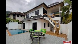 Two Storey Single House with Two Rental Units on Ground Floor for Sale 5 Minutes from Kamala Beach