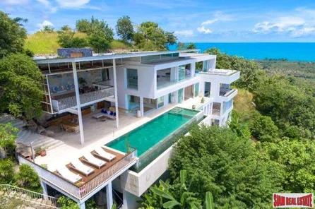 Ultra Luxury  Five Bedroom Sea View Villa for Sale in Thong Krut