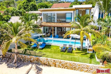Modern Five Bedroom Beachfront Villa For Sale in Bang Por 