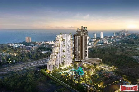 Luxury New High-Rise Sea View Resort Hotel Branded Condo by Top Developers with Amazing Facilities at Nong Kae, South Hua Hin - Penthouse and Penthouse Duplex Units