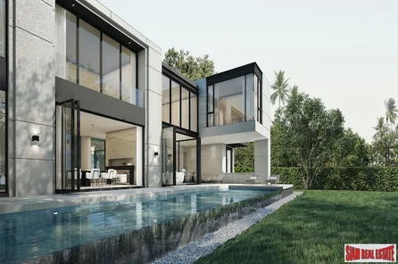 New Luxury Pool Villas with Extra Smart Features for Sale in Chalong