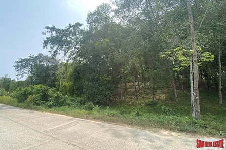 Over 5 Rai of Sloping Hillside Land for Sale in Layan