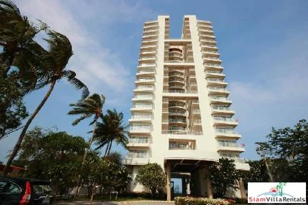 An absolute beach front 4 bedrooms condominium unit for rent 