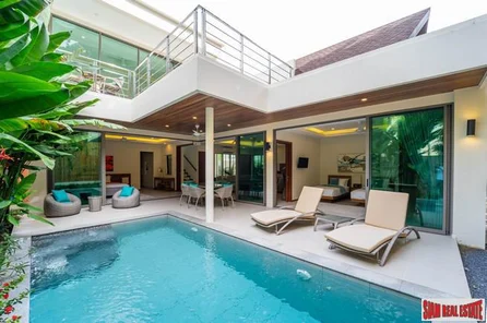 Three Bedroom Pool Villa in Secure Estate 10 Mins Walk to Rawai Beach